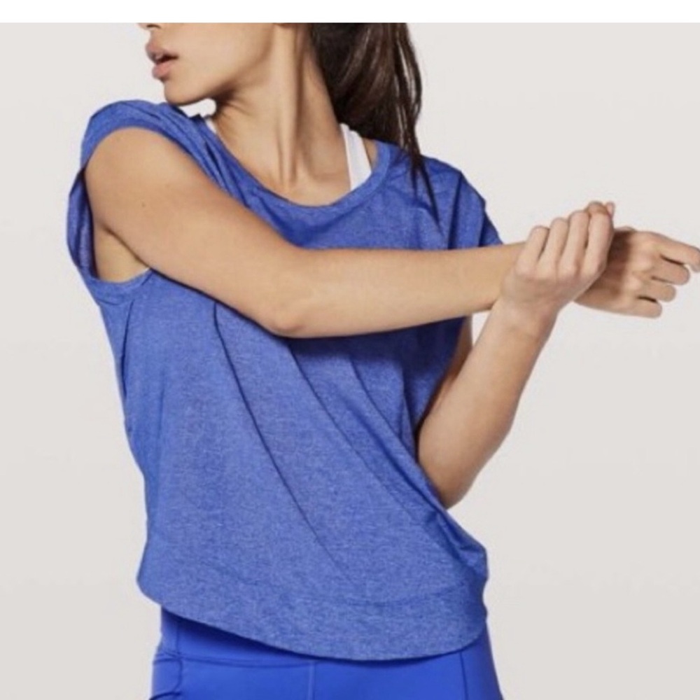 Lululemon Blue Gait Keeper Tee
